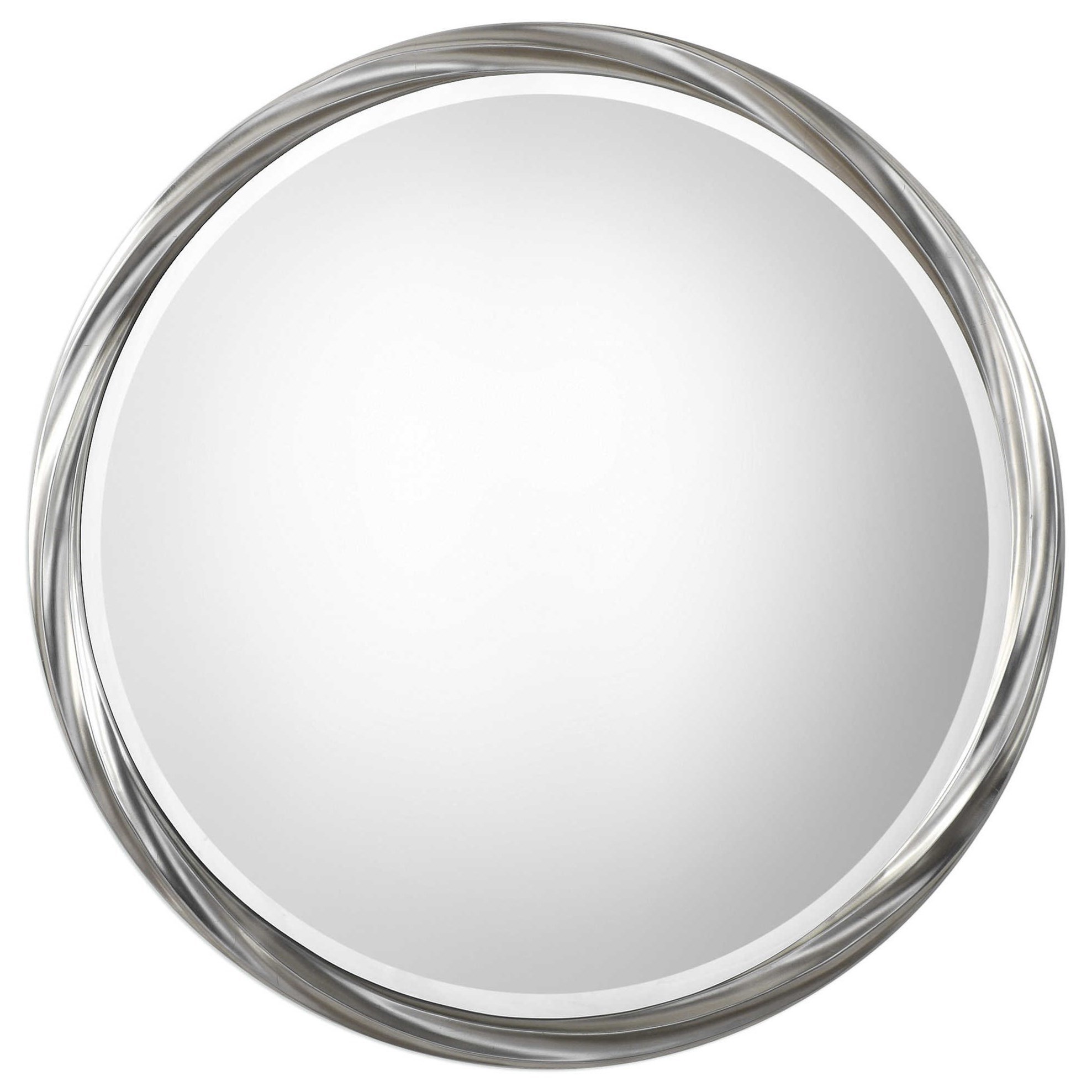Uttermost Mirrors Round 09278 Orion Silver Round Mirror Wayside